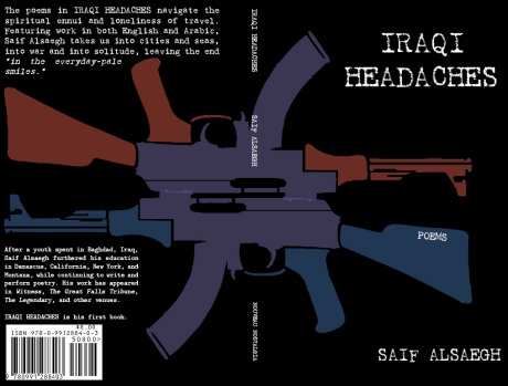 Iraqi Headaches by Saif Alsaegh (full cover spread)